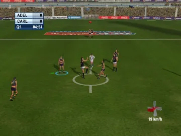 AFL Live 2004 screen shot game playing